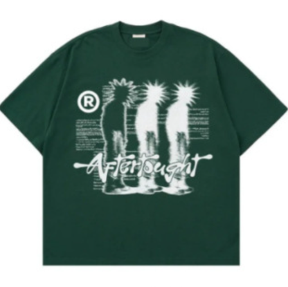 Men's Cotton Vintage Print T-Shirt