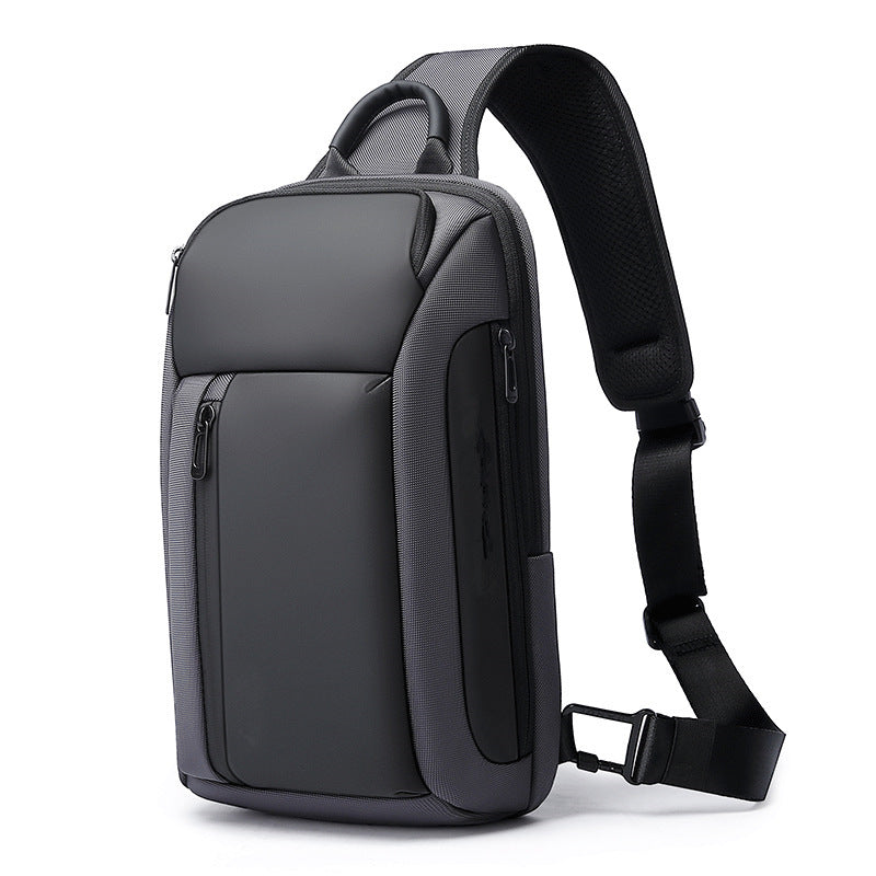 Men's Crossbody Chest Bag with TSA Lock
