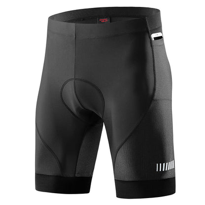 Men's Cycling Shorts for Spring and Autumn, Road Cycling 4D Elastic Cushion Cross-Border Shorts, Breathable Cycling Shorts