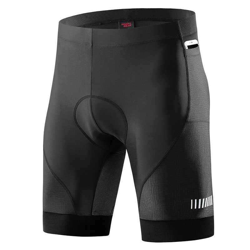 Men's Cycling Shorts for Spring and Autumn, Road Cycling 4D Elastic Cushion Cross-Border Shorts, Breathable Cycling Shorts