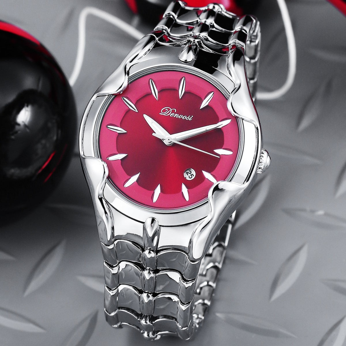 Men's Date Display Luminous Waterproof Quartz Watch