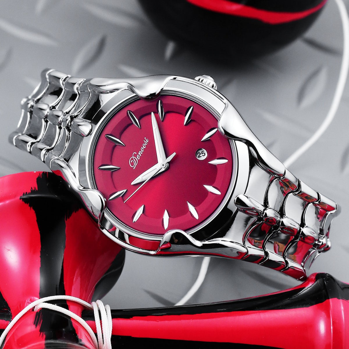 Men's Date Display Luminous Waterproof Quartz Watch