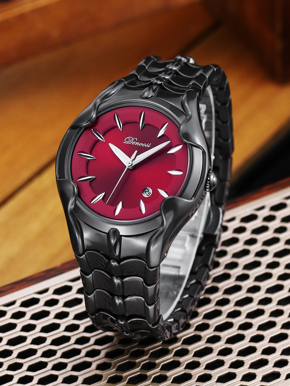 Men's Date Display Luminous Waterproof Quartz Watch