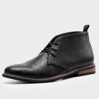 Men's Desert Boots - Vintage Leather Short Boots