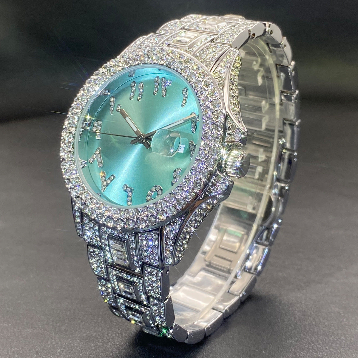 Men's Diamond Accent Quartz Watch
