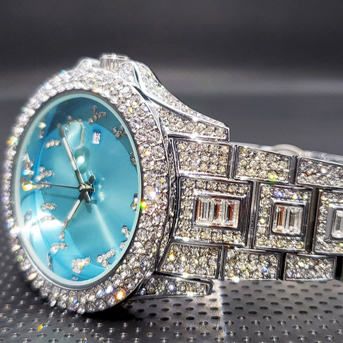 Men's Diamond Accent Quartz Watch