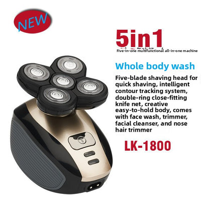 Men's Electric Shaver and Head Shaver with LCD Display