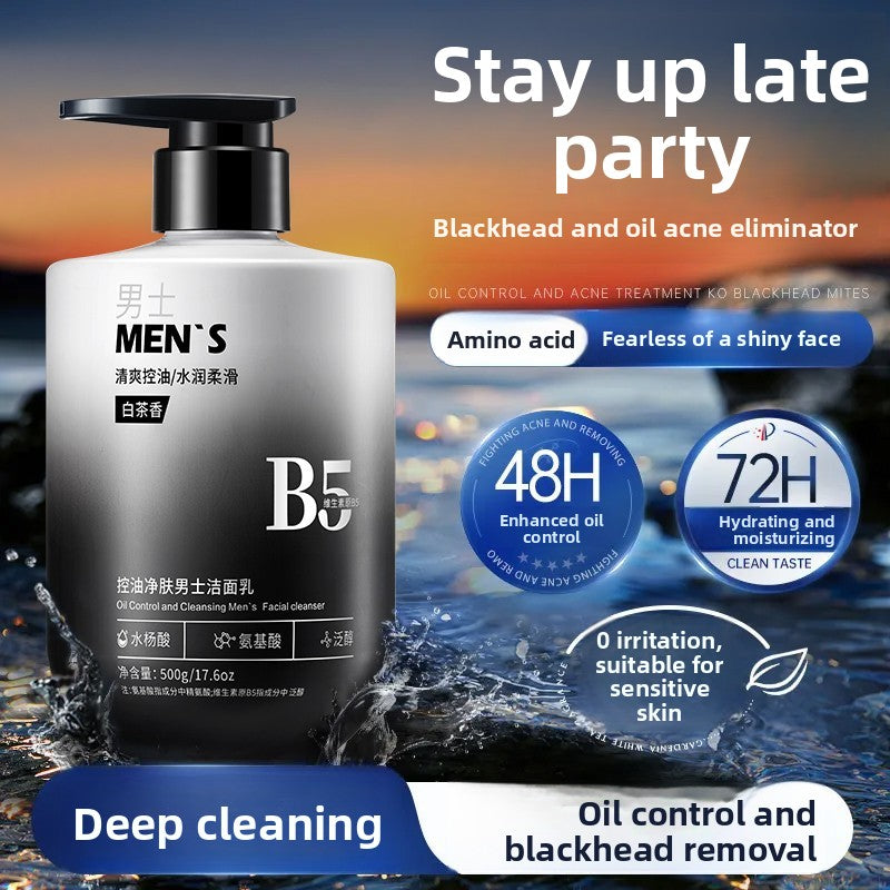 Men's Facial Cleanser with Amino Acids