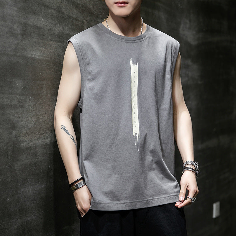 Men's fashion trend loose top