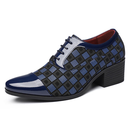 Men's Fashionable Pointed Toe Casual Leather Shoes