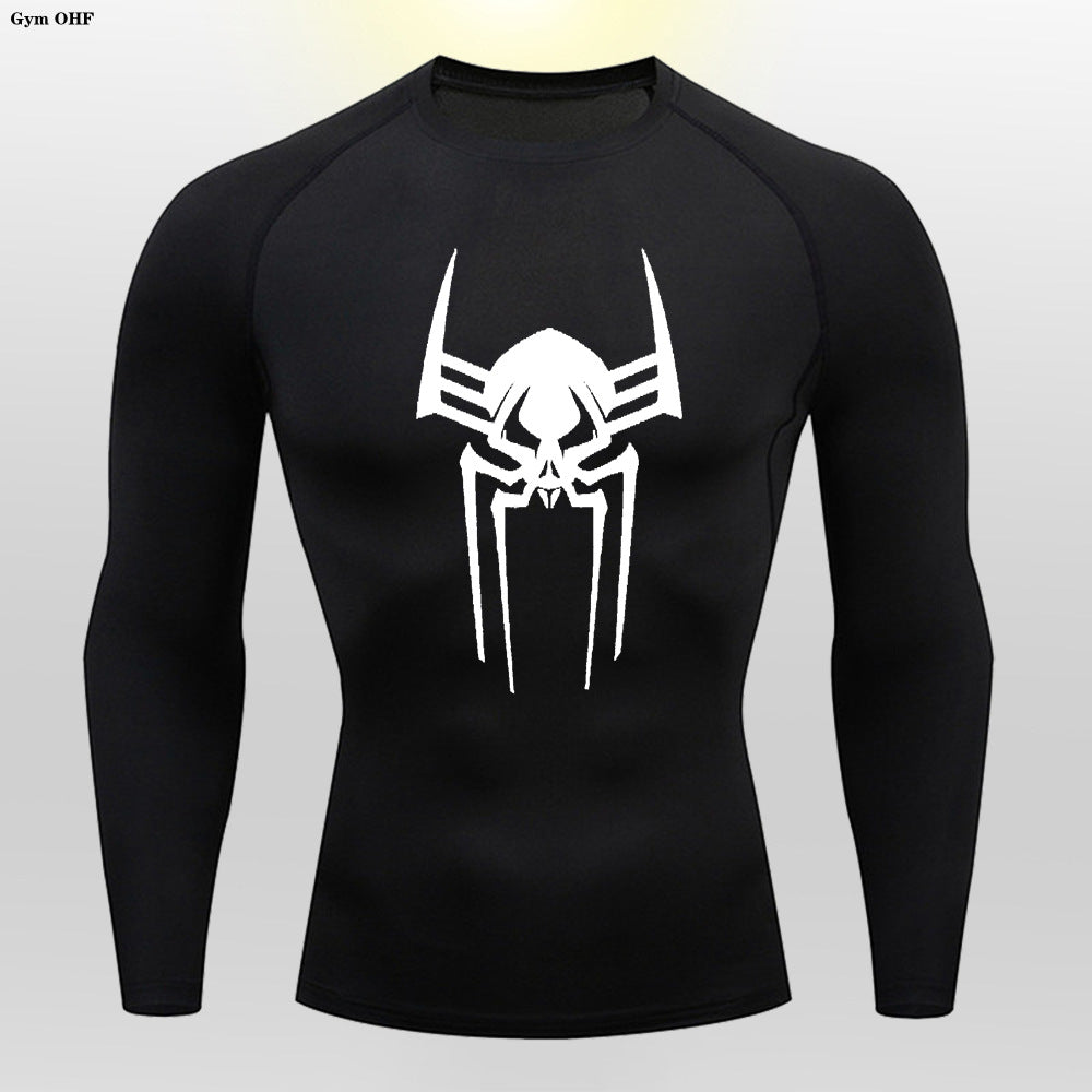Men's Fitness Compression Shirt Quick-Dry Athletic Top