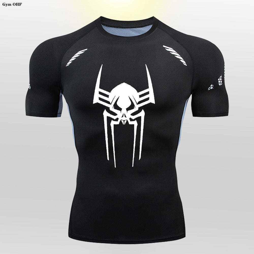 Men's Fitness Compression Shirt Quick-Dry Athletic Top