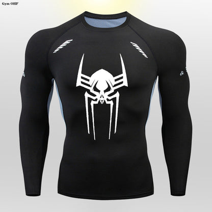 Men's Fitness Compression Shirt Quick-Dry Athletic Top