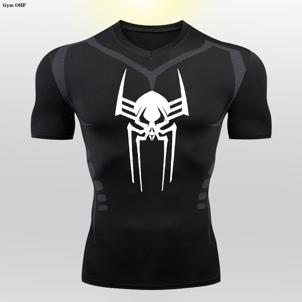 Men's Fitness Compression Shirt Quick-Dry Athletic Top