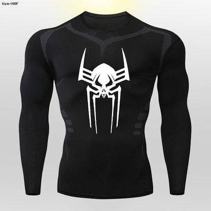 Men's Fitness Compression Shirt Quick-Dry Athletic Top