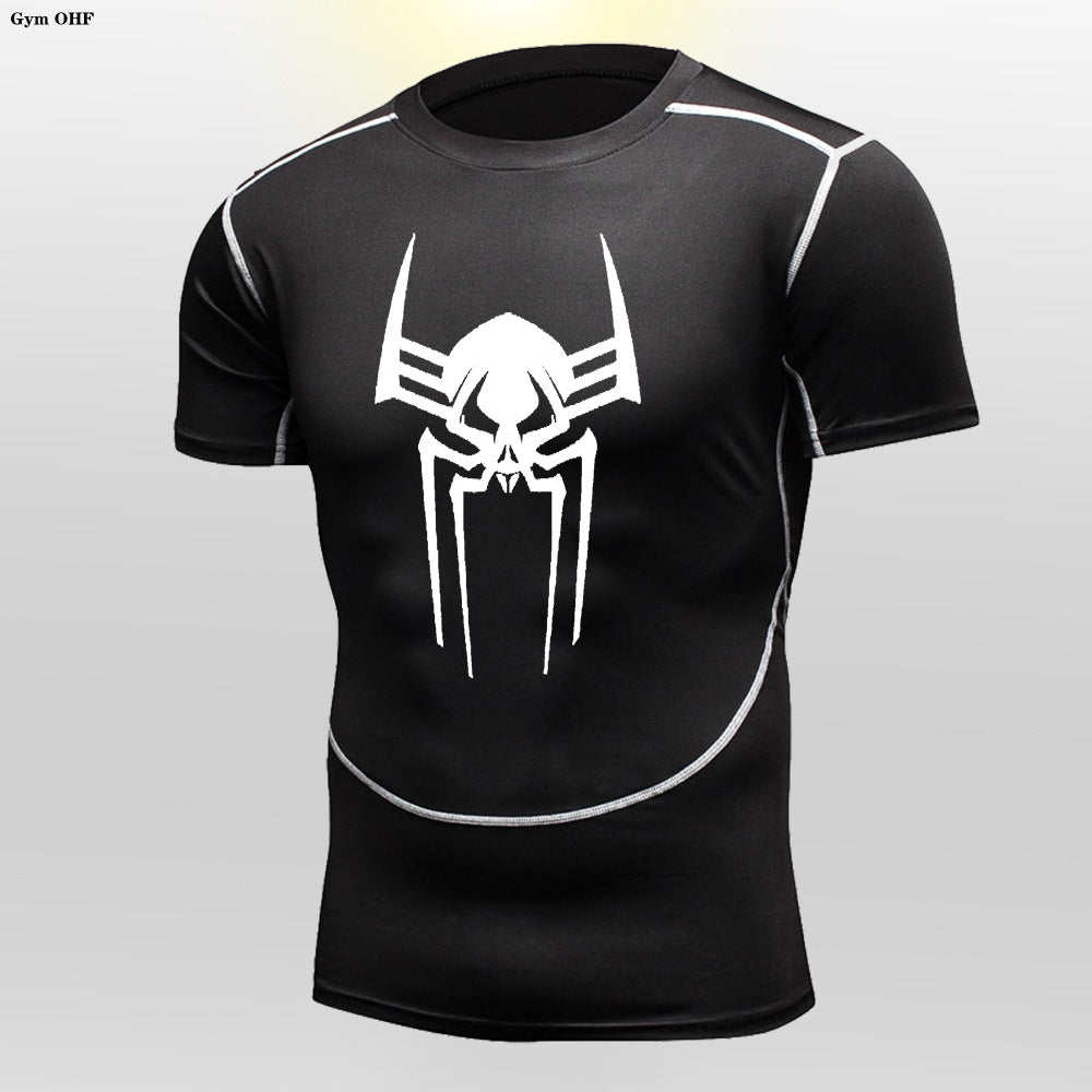 Men's Fitness Compression Shirt Quick-Dry Athletic Top
