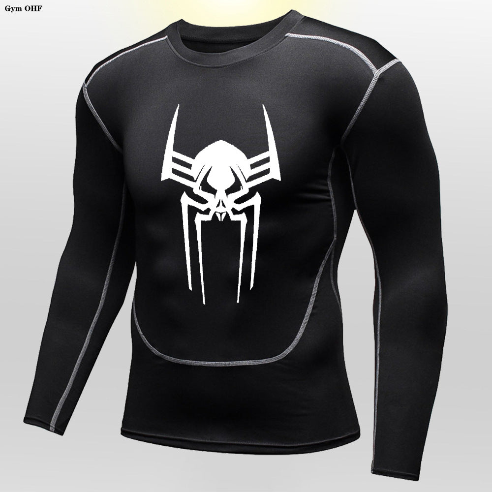 Men's Fitness Compression Shirt Quick-Dry Athletic Top