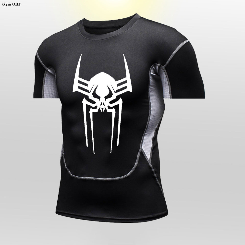 Men's Fitness Compression Shirt Quick-Dry Athletic Top