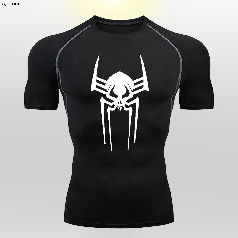 Men's Fitness Compression Shirt Quick-Dry Athletic Top