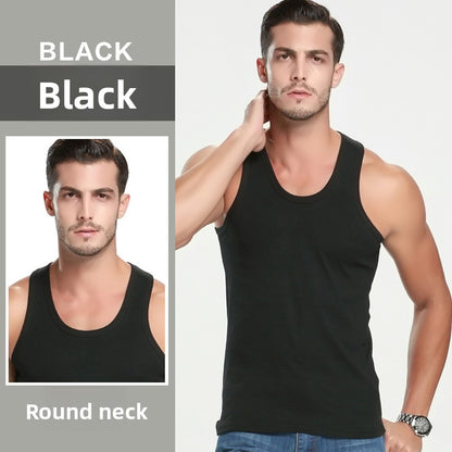 Men's Fitness Cotton Blend Vest