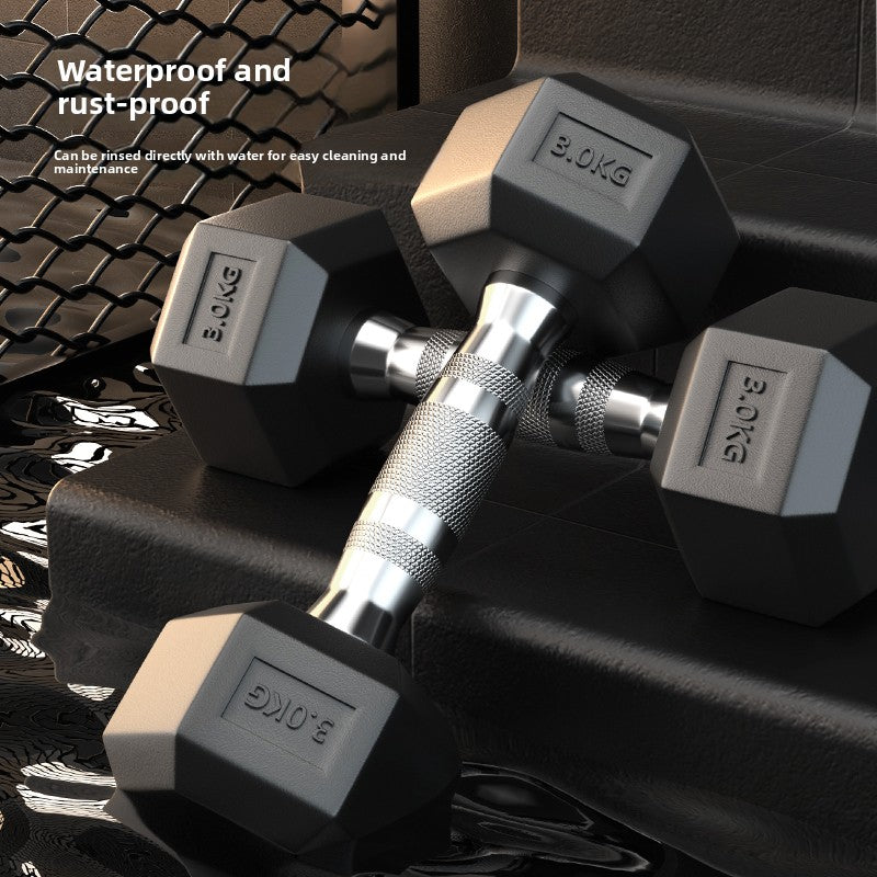 Men's fitness dumbbells