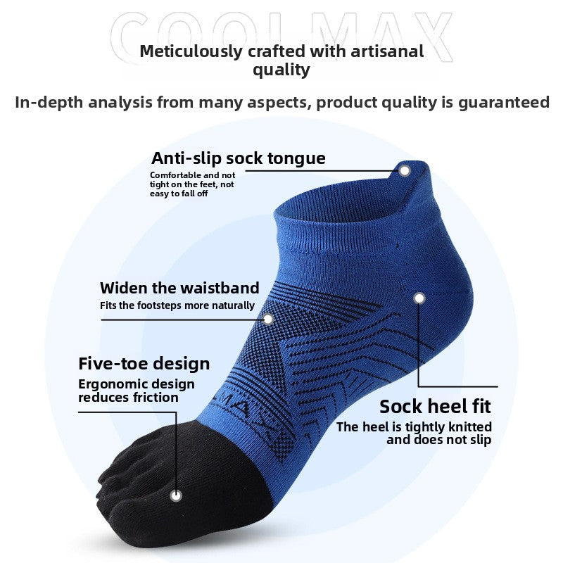 Men's Five-Toe Running Socks