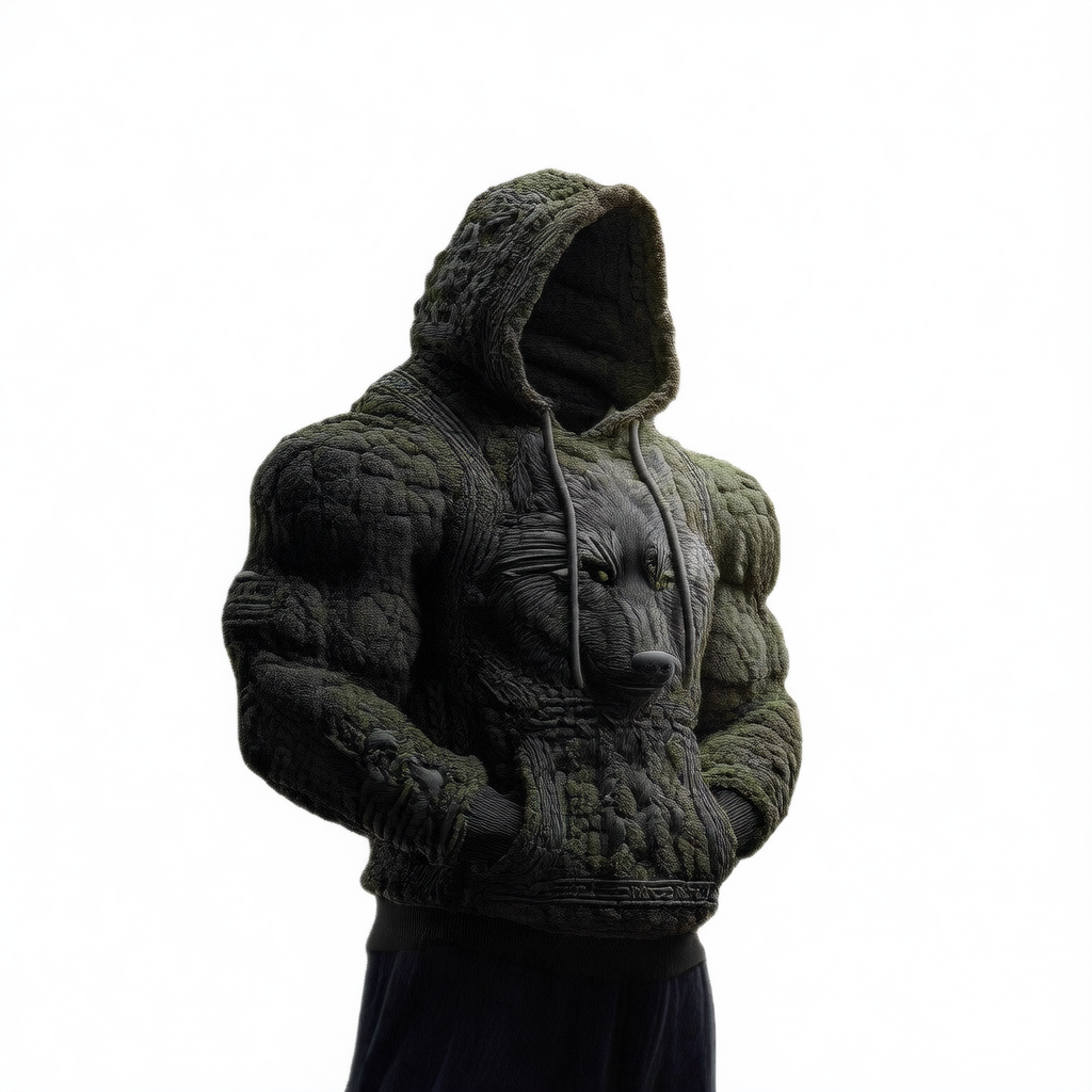 Men's Flannel Hoodie