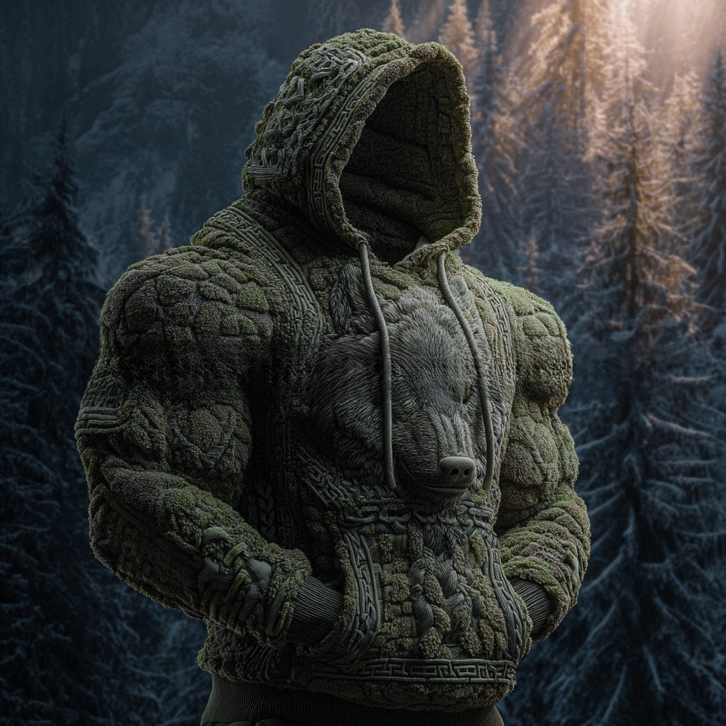 Men's Flannel Hoodie