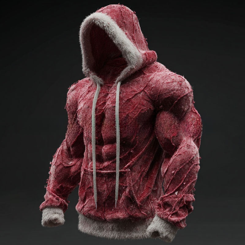 Men's Flannel Hoodie