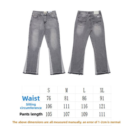 Men's flared jeans