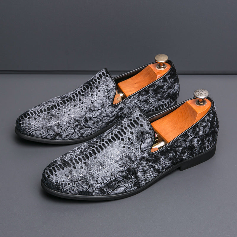 Men's Formal Leather Shoes Pointed Toe Business Wedding Oxford Shoes