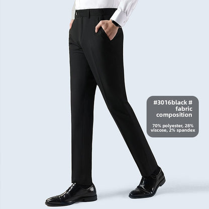 Men's Formal Straight-Leg Dress Pants