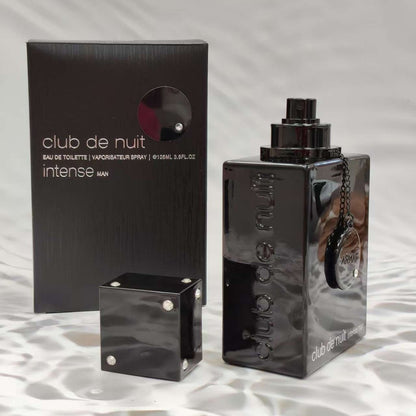 Men's fragrance has a long-lasting scent