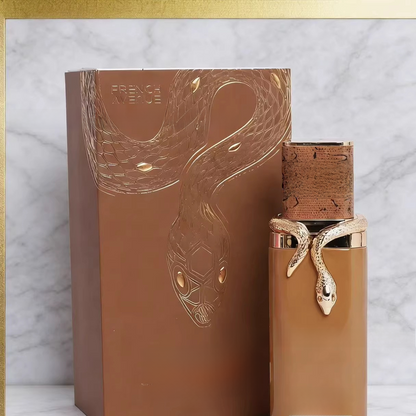 Men's fragrance has a long-lasting scent