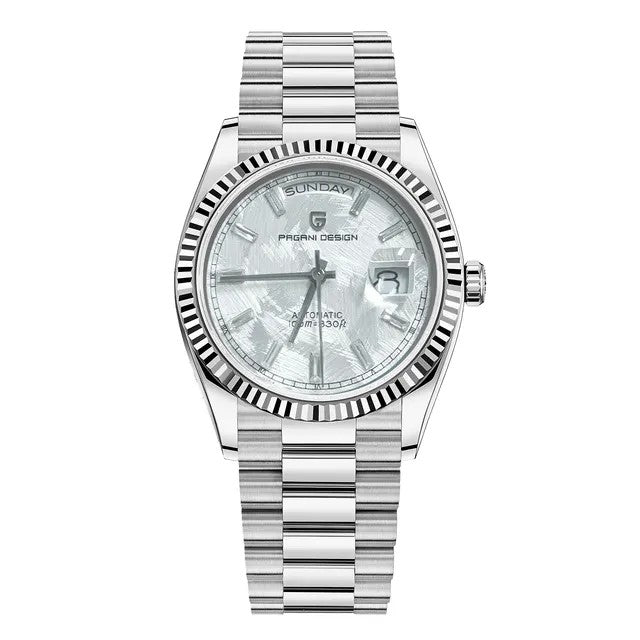 Men's fully mechanical wristwatch