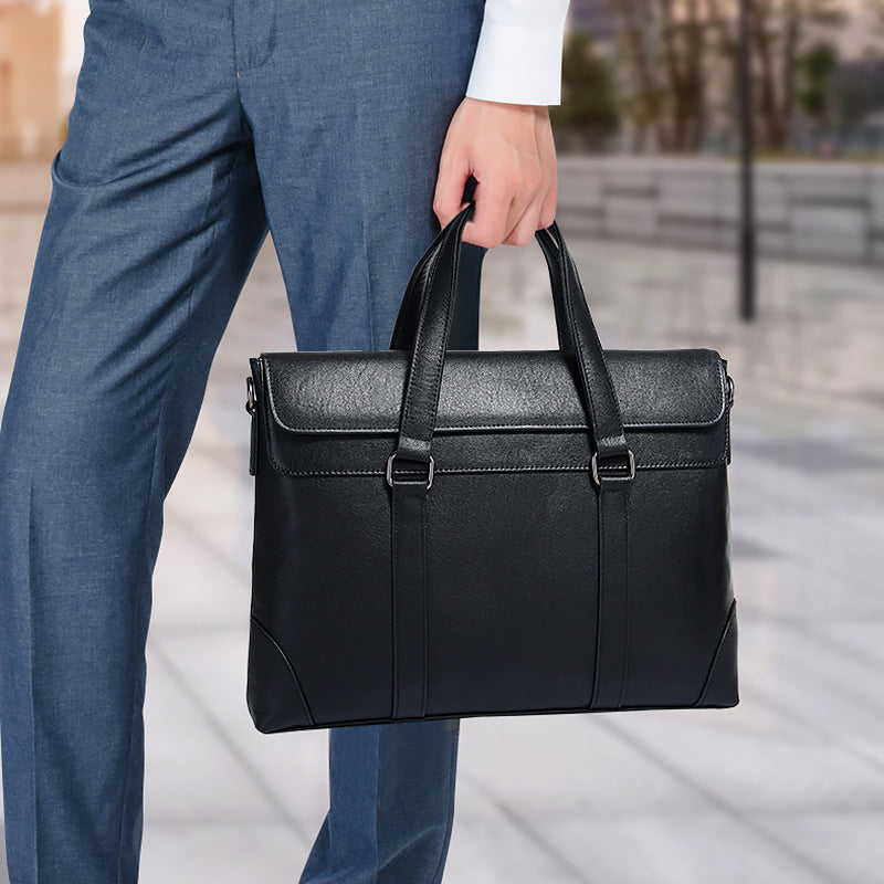 Men's Genuine Leather Briefcase
