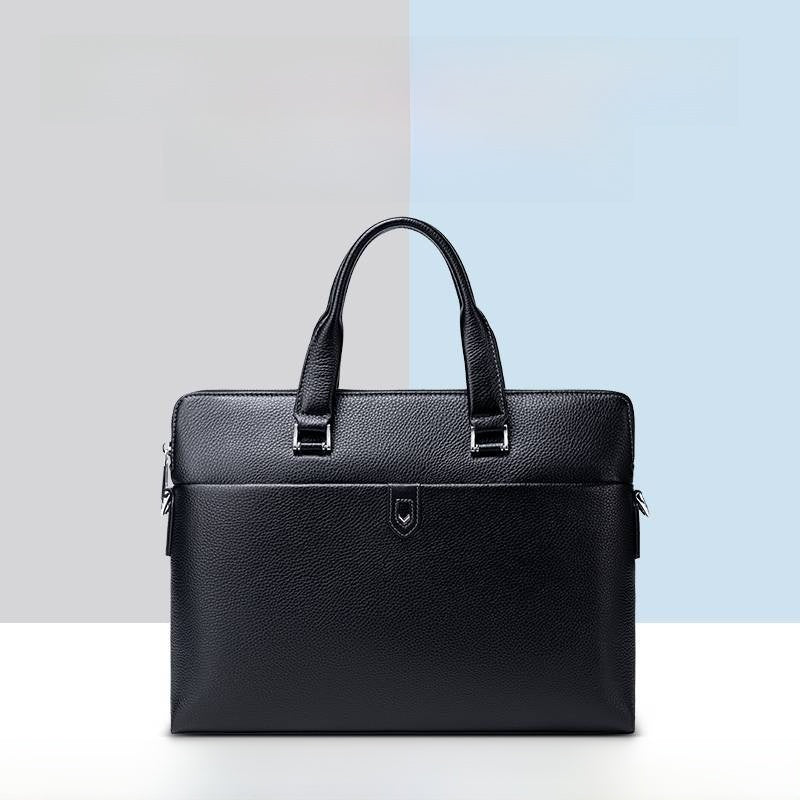 Men's Genuine Leather Business Briefcase
