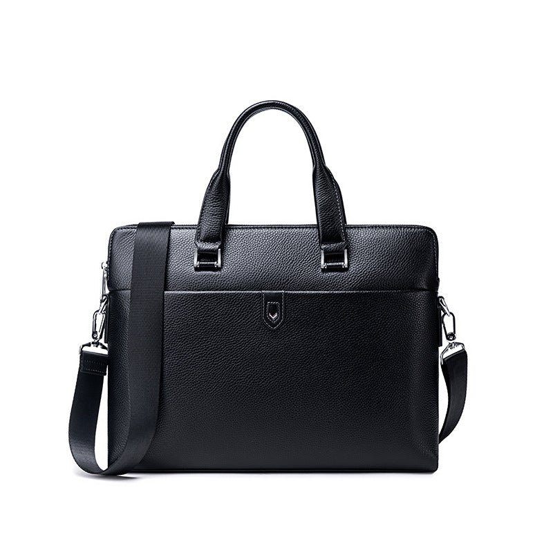 Men's Genuine Leather Business Briefcase