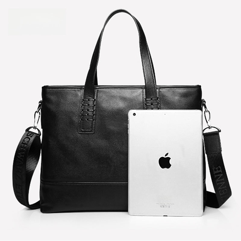 Men's Genuine Leather Business Handbag