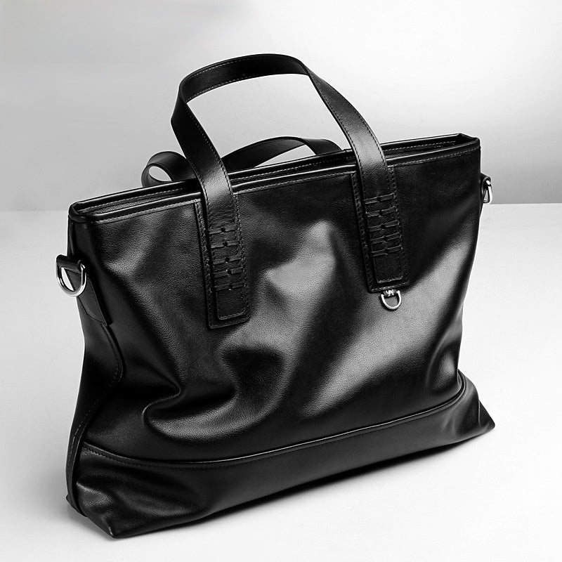 Men's Genuine Leather Business Handbag