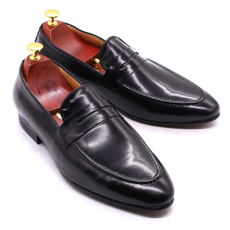 Men's genuine leather casual shoes