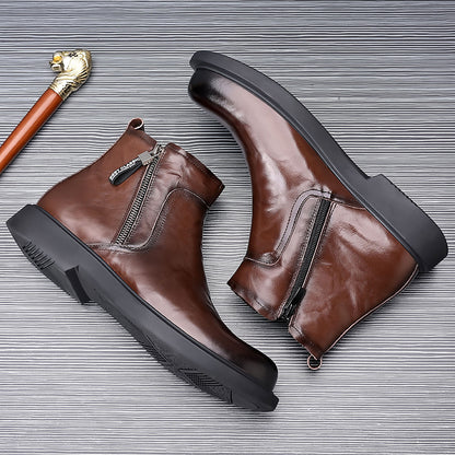 Men's Genuine Leather Chelsea Boots