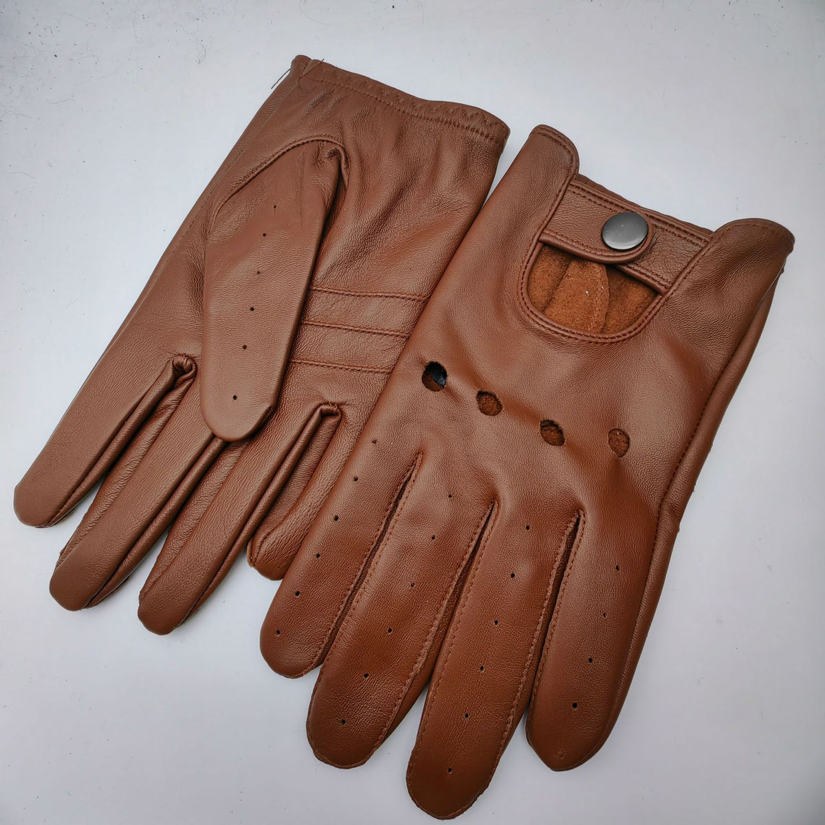 Men's Goat Skin Riding Gloves