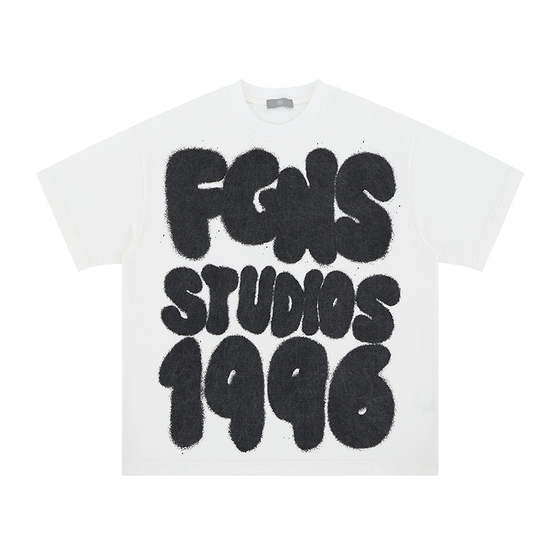 Men's Graphic Print Cotton T-Shirt