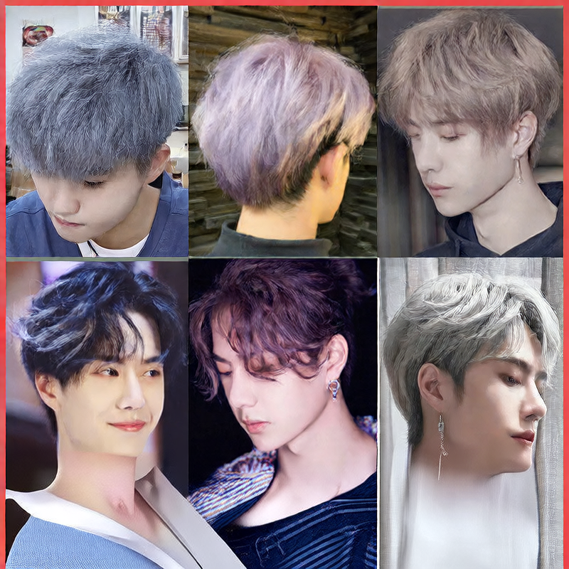 Men's Hair Coloring Cream