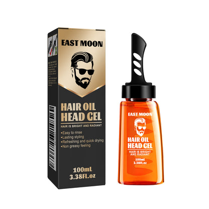 Men's hair wax and comb