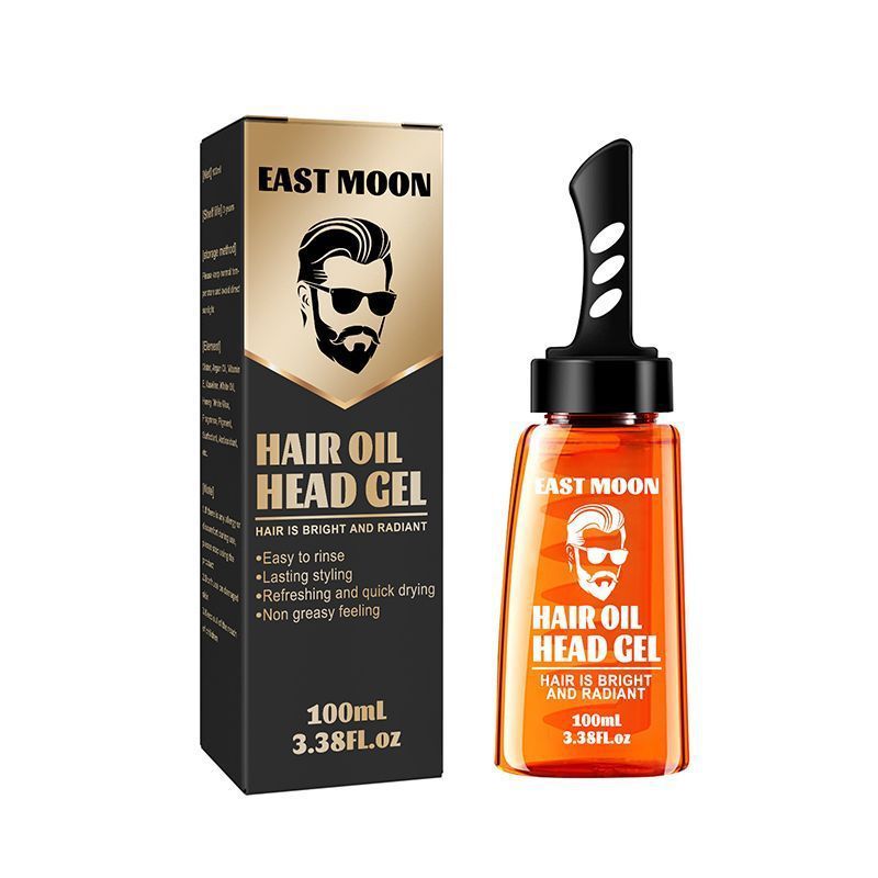 Men's hair wax and comb