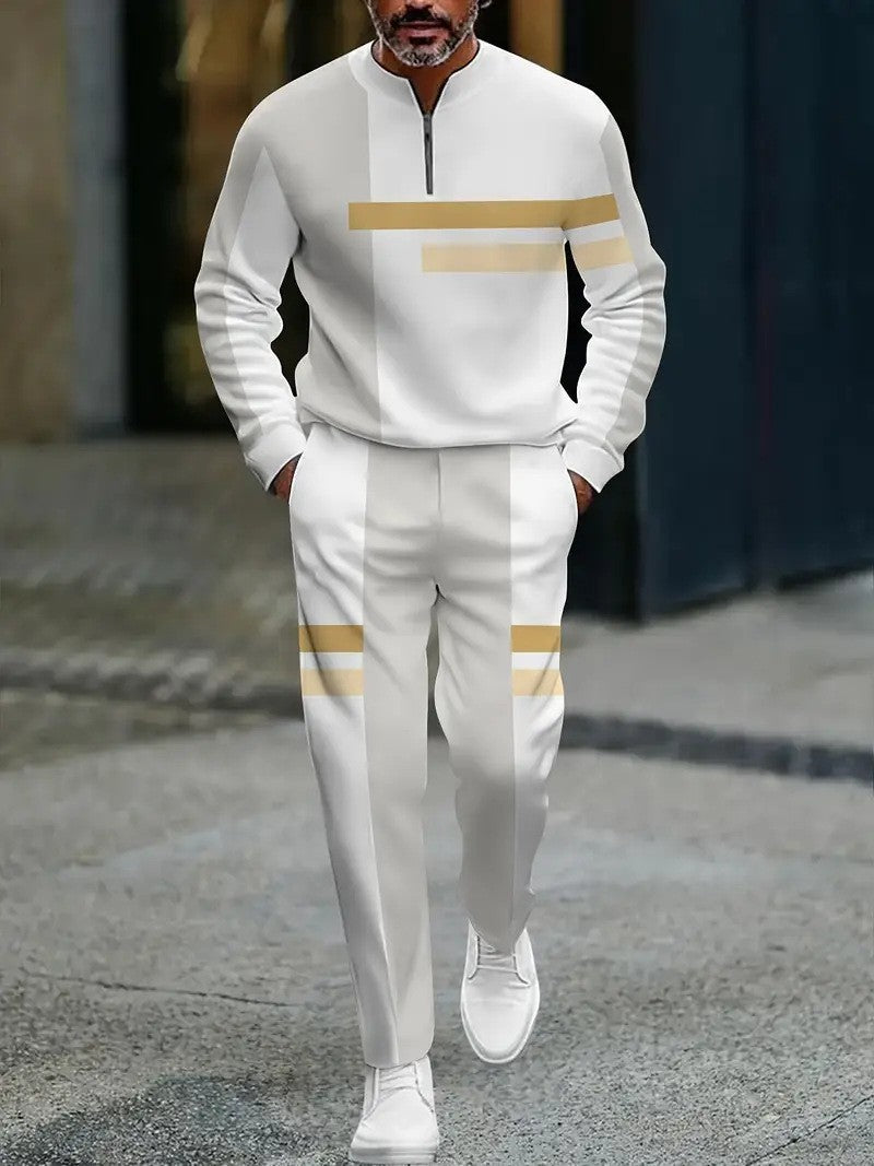 Men's Half-Zip Sports Track Suit