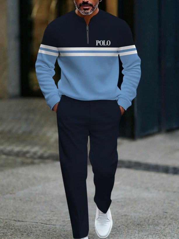 Men's Half-Zip Sports Track Suit