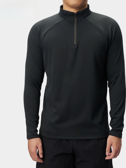 Men's Half-Zip Training Shirt Quick-Dry Breathable
